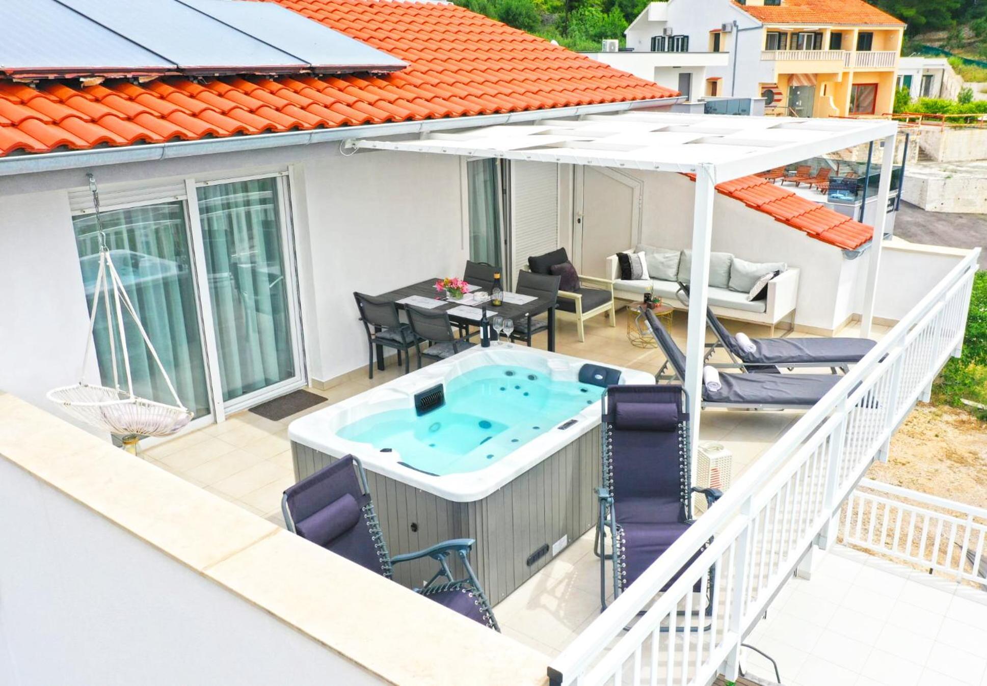 Magnificent Villa With Pool, Hot Tub, Sea View, Sauna Міміце Екстер'єр фото